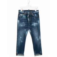 Dsquared2 Kids Calça jeans slim - Azul