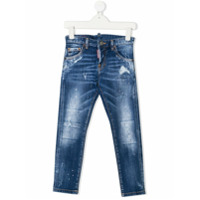 Dsquared2 Kids Calça jeans slim Cool Guy - Azul