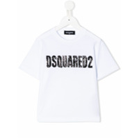 Dsquared2 Kids Camiseta com logo - Branco