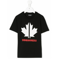 Dsquared2 Kids Camiseta com logo - Preto