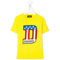 Dsquared2 Kids Camiseta D - Amarelo
