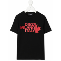 Dsquared2 Kids Camiseta Milan - Preto
