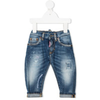 Dsquared2 Kids distressed jeans - Azul