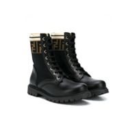 Fendi Kids Bota FF - Preto
