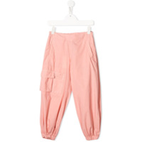 Fendi Kids Calça esportiva - Rosa