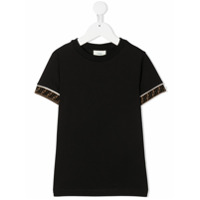 Fendi Kids Camiseta com estampa FF - Preto