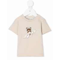 Fendi Kids Camiseta com estampa - Neutro