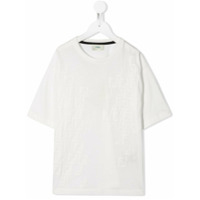 Fendi Kids Camiseta gola redonda - Branco