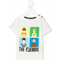 Fendi Kids Camiseta The FFendis - Branco