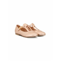 Fendi Kids Sapatilha com fivela - Rosa