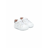 Fendi Kids Sapato com aplicação FF - Branco