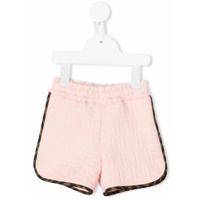 Fendi Kids Short com padronagem FF - Rosa