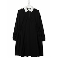 Fendi Kids Vestido com estampa FF - Preto