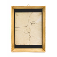 Fornasetti Erotic painting - Estampado