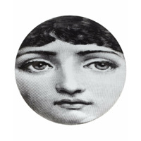 Fornasetti Prato com estampa - Branco