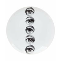 Fornasetti Prato com estampa - Branco