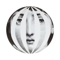 Fornasetti Prato com estampa - Branco