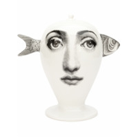 Fornasetti Vaso 'Bollywood fish' - Branco