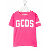 Gcds Kids Camiseta com estampa de logo - Rosa
