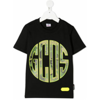 Gcds Kids Camiseta com logo - Preto