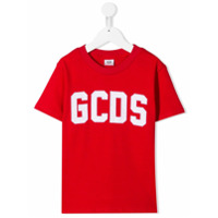 Gcds Kids Camiseta com logo - Vermelho