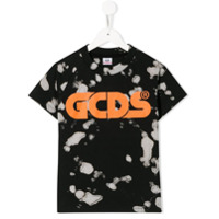 Gcds Kids Camiseta GCDS com logo - Preto