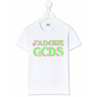 Gcds Kids Camiseta J'Adore GCDS - Branco