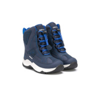 Geox Kids cinch cord snow boots - Azul