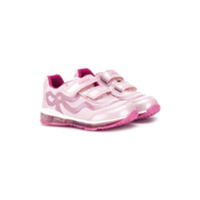 Geox Kids glitter velcro sneakers - Rosa