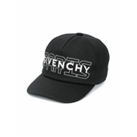 Givenchy Kids Boné com estampa de logo - Preto