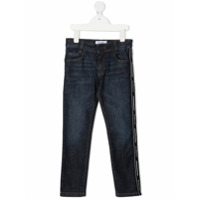 Givenchy Kids Calça jeans slim - Azul