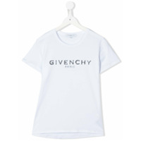 Givenchy Kids Camiseta com logo - Branco