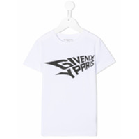 Givenchy Kids Camiseta com logo - Branco