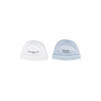 Givenchy Kids Conjunto 2 gorros - Azul