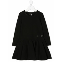 Givenchy Kids peplum skirt midi dress - Preto