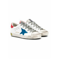 Golden Goose Kids Tênis Superstar - Branco