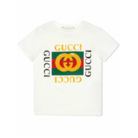 Gucci Kids Camiseta com logo - Branco
