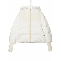 Herno Kids zipped padded jacket - Branco