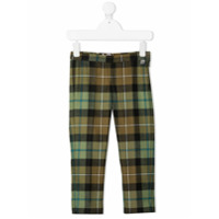 Il Gufo Calça xadrez - Verde