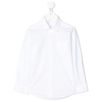 Il Gufo Camisa com bolso no busto - Branco