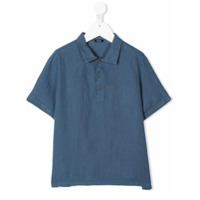 Il Gufo Camisa polo com botões - Azul