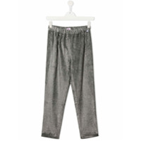 Il Gufo elasticated waist trousers - Cinza