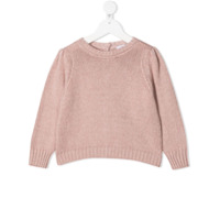 Il Gufo long-sleeve knitted top - Rosa