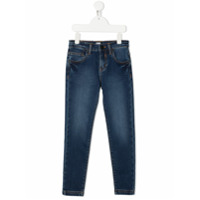 Karl Lagerfeld Kids Calça jeans skinny - Azul