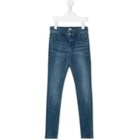 Karl Lagerfeld Kids Calça jeans slim - Azul