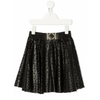 Karl Lagerfeld Kids Saia com logo bordado - Preto