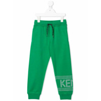 Kenzo Kids Calça esportiva com logo - Verde