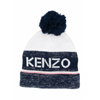 Kenzo Kids Gorro com logo - Azul