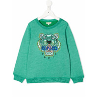 Kenzo Kids Suéter com logo - Verde