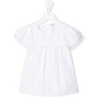 Knot Blusa Leyla com sobreposição - Branco